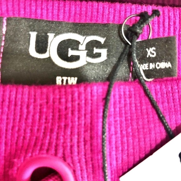 UGG Zahara Biker Shorts Pockets Elasticized Waistband Wild Violet XS NWT‎ - Picture 10 of 12